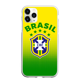 Чехол для iPhone 11 Pro матовый с принтом Бразилия в Петрозаводске, Силикон |  | brasil | brazil | бразилия | бразильская сборная | сборная бразилии | сборная бразилии по футболу | сборные | форма | футбол | футбольные сборные | чемпиона | чемпионат мира