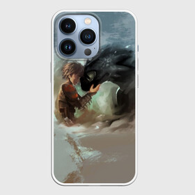 Чехол для iPhone 13 Pro с принтом Верные друзья в Петрозаводске,  |  | dragon | how | to train | your | астрид | беззубик | викинги | всадник | дракон | как | ночная | олух | приручить | фурия | фэнтези