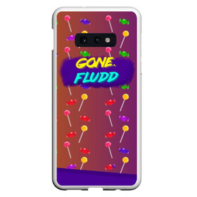 Чехол для Samsung S10E с принтом Gone Fludd (art) 5 в Петрозаводске, Силикон | Область печати: задняя сторона чехла, без боковых панелей | Тематика изображения на принте: fludd | gone | gone.fludd | mambl | rap | гон флад | кубик льда | мамбл | реп | сахарный человек