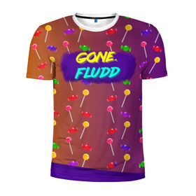 Мужская футболка 3D спортивная с принтом Gone.Fludd (art) 5 в Петрозаводске, 100% полиэстер с улучшенными характеристиками | приталенный силуэт, круглая горловина, широкие плечи, сужается к линии бедра | Тематика изображения на принте: fludd | gone | gone.fludd | mambl | rap | гон флад | кубик льда | мамбл | реп | сахарный человек