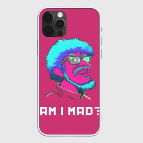 Чехол для iPhone 12 Pro Max с принтом Am I MAD? в Петрозаводске, Силикон |  | game | games | hotline miami | mad | neon | rerto | retrowave | vhs | америка | безумие | игра | игры | неон | ретро | ретровейв | старое | хотлайн майами