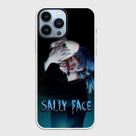 Чехол для iPhone 13 Pro Max с принтом Sally Face в Петрозаводске,  |  | sally face | игра | компьютерная игра | лицо | маска | протез | салли фейс | школа | шрамы