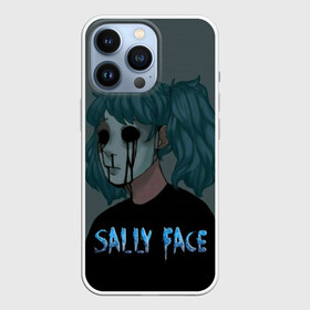 Чехол для iPhone 13 Pro с принтом Sally Face в Петрозаводске,  |  | Тематика изображения на принте: sally face | игра | компьютерная игра | лицо | маска | протез | салли фейс | школа | шрамы