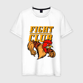 Мужская футболка хлопок с принтом Fight Club в Петрозаводске, 100% хлопок | прямой крой, круглый вырез горловины, длина до линии бедер, слегка спущенное плечо. | box | boxing | bruce lee | champion | dragon | fight | fighter | judo | muay thai | team | tiger | ufc | али | боевые | боец | бой | бокс | боксер | борьба | брюс ли | воин | дзюдо | дракон | единоборства | искусство | карате | контакт | кулак | лев