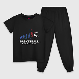 Детская пижама хлопок с принтом Баскетбольная эволюция в Петрозаводске, 100% хлопок |  брюки и футболка прямого кроя, без карманов, на брюках мягкая резинка на поясе и по низу штанин
 | and1 | basketball | coach | evolution | game | james | jordan | lebron | monkey | mvp | nba | player | slam dunk | sport | streetball | team | баскетбол | баскетболист | бросок | джеймс | джордан | игра | игрок | леброн | мяч | нба | обезьяна | 