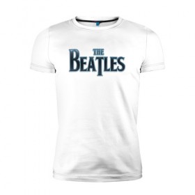 Мужская футболка премиум с принтом The Beatles в Петрозаводске, 92% хлопок, 8% лайкра | приталенный силуэт, круглый вырез ворота, длина до линии бедра, короткий рукав | битлз | британская | группа | джон леннон | джордж харрисон | ливерпуль | пол маккартни | ринго старр | рок
