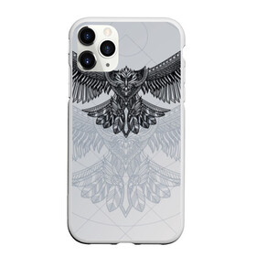 Чехол для iPhone 11 Pro Max матовый с принтом Eagle tribal painting в Петрозаводске, Силикон |  | Тематика изображения на принте: eagle | painting | tribal | крылья | орел | перья | рисунок | трайбл