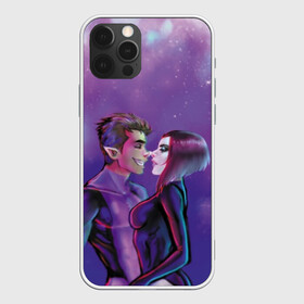 Чехол для iPhone 12 Pro Max с принтом Бистбой и Рэйвен в Петрозаводске, Силикон |  | beast boy | teen titans | бистбой | любовь | рейвен | рэйвен | юные титаны