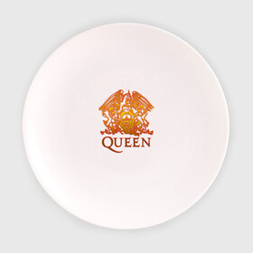 Тарелка с принтом Queen  в Петрозаводске, фарфор | диаметр - 210 мм
диаметр для нанесения принта - 120 мм | queen | богемская рапсодия | брайан мэи | британская | группа | королева | роджер тейлор | рок | фредди меркьюри