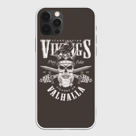 Чехол для iPhone 12 Pro Max с принтом Vikings в Петрозаводске, Силикон |  | beard | bird | black | crow | death | emblem | evil | logo | mustache | retro | sign | skull | symbol | vikings | vintage | warriors | weapon | агрессия | борода | викинги | воины | ворона | зло | знак | кос | логотип | мечи | надпись | оружие | птица | р