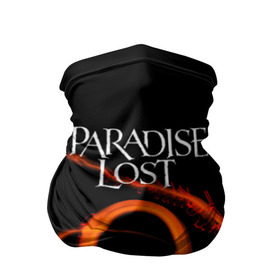 Бандана-труба 3D с принтом Paradise Lost в Петрозаводске, 100% полиэстер, ткань с особыми свойствами — Activecool | плотность 150‒180 г/м2; хорошо тянется, но сохраняет форму | 