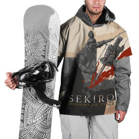 Накидка на куртку 3D с принтом SEKIRO SHADOWS DIE TWICE в Петрозаводске, 100% полиэстер |  | bloodborne | dark souls | from software | sekiro shadows die twice | дважды | ниндзя | самурай | секиро | синоби | сложна | сложная игра | тени | умирают | япония
