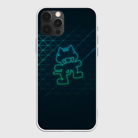 Чехол для iPhone 12 Pro Max с принтом Monstercat в Петрозаводске, Силикон |  | monstercat | клуб | клубная музыка | кот | котенок | кошка | лейбл | монстар | монстар кет | монстер | музыка | танцевальная музыка | электронная | электронная музыка