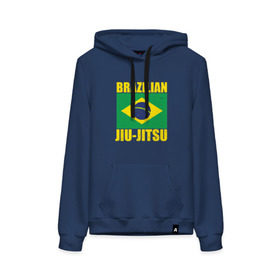 Женская толстовка хлопок с принтом Brazilian Jiu Jitsu в Петрозаводске, френч-терри, мягкий теплый начес внутри (100% хлопок) | карман-кенгуру, эластичные манжеты и нижняя кромка, капюшон с подкладом и шнурком | box | boxing | bruce lee | champion | dragon | fight | fighter | judo | muay thai | team | tiger | ufc | али | боевые | боец | бой | бокс | боксер | борьба | брюс ли | воин | дзюдо | дракон | единоборства | искусство | карате | контакт | кулак | лев