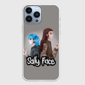 Чехол для iPhone 13 Pro Max с принтом Sally Face в Петрозаводске,  |  | blue | diane | face | fisher | gizmo | henry | johnson | killer | larry | sally | генри | гизмо | джонсон | диана | ларри | лицо | салли | фейс | фишер