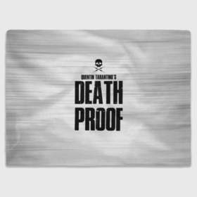 Плед 3D с принтом Death Proof в Петрозаводске, 100% полиэстер | закругленные углы, все края обработаны. Ткань не мнется и не растягивается | death proof | quentin | tarantino | квентин тарантино | тарантино