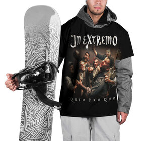 Накидка на куртку 3D с принтом In Extremo в Петрозаводске, 100% полиэстер |  | in extremo | inextremo | группы | метал | музыка | рок | фолк метал | хорд рок