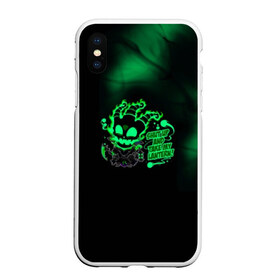 Чехол для iPhone XS Max матовый с принтом Thresh - League of Legends в Петрозаводске, Силикон | Область печати: задняя сторона чехла, без боковых панелей | league of legends | lol | азир | акали | алистар | амуму | анивия | ари | атрокс | воин | вуконг | гарен | лига легенд | лига оф легенд | лол | маг | поддержка | стрелок | танк