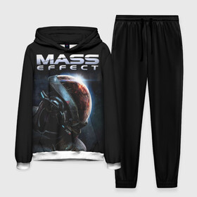 Мужской костюм 3D (с толстовкой) с принтом Mass Effect в Петрозаводске,  |  | andromeda | n7 | игры | компьютерные игры | масс эффект