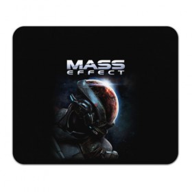 Коврик прямоугольный с принтом Mass Effect в Петрозаводске, натуральный каучук | размер 230 х 185 мм; запечатка лицевой стороны | Тематика изображения на принте: andromeda | n7 | игры | компьютерные игры | масс эффект