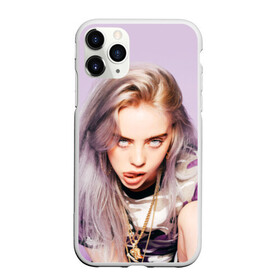 Чехол для iPhone 11 Pro Max матовый с принтом Billie Eilish в Петрозаводске, Силикон |  | Тематика изображения на принте: bad guy | bellyache | billie eilish | bury a friend | ocean eyes | when we all fall asleep where do we go | билли айлиш | музыка | певица