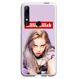 Чехол для Honor P Smart Z с принтом Billie Eilish в Петрозаводске, Силикон | Область печати: задняя сторона чехла, без боковых панелей | Тематика изображения на принте: bad guy | bellyache | billie eilish | bury a friend | ocean eyes | when we all fall asleep where do we go | билли айлиш | музыка | певица