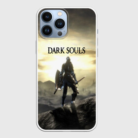 Чехол для iPhone 13 Pro Max с принтом DARK SOULS в Петрозаводске,  |  | Тематика изображения на принте: art | artwork | crown | dark soul | dark souls iii | death | digital art | embers | fanatsy | fire | flames | game | mask | skeletons | воин | минимализм | рыцарь | тёмные души