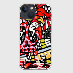 Чехол для iPhone 13 mini с принтом Современное искусство в Петрозаводске,  |  | felipe pantone | grafiti | paint | street art | urban | город | граффити | искусство | кирпичи | краски | рисунки | стена | улицы | уличное искусство