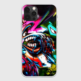 Чехол для iPhone 12 Pro Max с принтом Боевое граффити в Петрозаводске, Силикон |  | felipe pantone | grafiti | paint | street art | urban | город | граффити | искусство | кирпичи | краски | рисунки | стена | улицы | уличное искусство