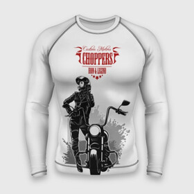 Мужской рашгард 3D с принтом Choppers в Петрозаводске,  |  | beautiful | black | choppers | emblem | font | girl | helmet | inscription | leather | motorcycle | rider | spl | spots | stars | woman | young | брызги | девушка | женщина | звезды | кожа | комбинезон | красивая | молодая | мотоцикл | мотоциклистка | над