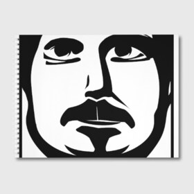 Альбом для рисования с принтом Technique Banger в Петрозаводске, 100% бумага
 | матовая бумага, плотность 200 мг. | Тематика изображения на принте: banger | gng | pasha | rap | street | style | technique
