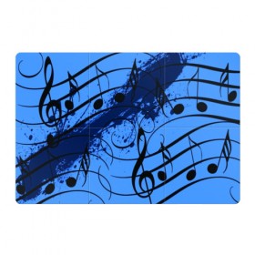 Магнитный плакат 3Х2 с принтом Музыка в Петрозаводске, Полимерный материал с магнитным слоем | 6 деталей размером 9*9 см | music | абстракция | книга | листы | музыка | музыкальный | ноты | произведение | страница | тетрадь