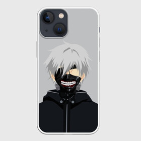 Чехол для iPhone 13 mini с принтом Kaneki Ken в маске в Петрозаводске,  |  | ghoul | kaneki | ken | tokyo | гуль | канеки | кен | токийский