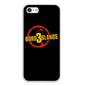 Чехол для iPhone 5/5S матовый с принтом BORDERLANDS 3 в Петрозаводске, Силикон | Область печати: задняя сторона чехла, без боковых панелей | 2k | apocalypsis | borderlands | borderlands 3 | fanstastic | game | logo | pandora | play | апокалипсис | бордерлендс | игра | лого | пандора | фантастика