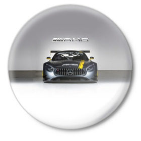 Значок с принтом AMG Motorsport в Петрозаводске,  металл | круглая форма, металлическая застежка в виде булавки | Тематика изображения на принте: amg | car | mercedes benz | mersedes | motorsport | power | race | автомобиль | автоспорт | гонка | мерседес | мощь