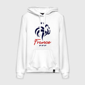 Женская толстовка хлопок с принтом Сборная Франции в Петрозаводске, френч-терри, мягкий теплый начес внутри (100% хлопок) | карман-кенгуру, эластичные манжеты и нижняя кромка, капюшон с подкладом и шнурком | fff | france | les bleus | les tricolores | сборная франции | сборная франции по футболу | форма | франузская | франузская сборная | франция | французы