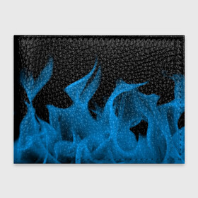 Обложка для студенческого билета с принтом Синий огонь в Петрозаводске, натуральная кожа | Размер: 11*8 см; Печать на всей внешней стороне | fire | flame | in fire | smoke | в огне | дым | огненный | огонь | текстуры