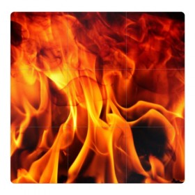Магнитный плакат 3Х3 с принтом Огонь и дым в Петрозаводске, Полимерный материал с магнитным слоем | 9 деталей размером 9*9 см | Тематика изображения на принте: fire | flame | in fire | smoke | в огне | дым | огненный | огонь | текстуры