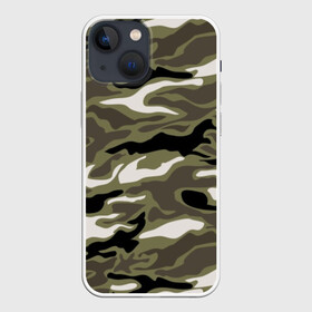 Чехол для iPhone 13 mini с принтом Камуфляж в Петрозаводске,  |  | abstraction | camouflage | disguise | fashion | geometric | military | texture | абстракция | военная | геометрическая | камуфляж | маскировка | мода | текстура