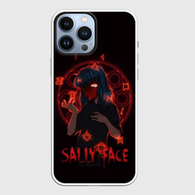 Чехол для iPhone 13 Pro Max с принтом Sally Face в Петрозаводске,  |  | sally face | игра | компьютерная игра | лицо | маска | протез | сали фейс | салли фейс | школа | шрамы