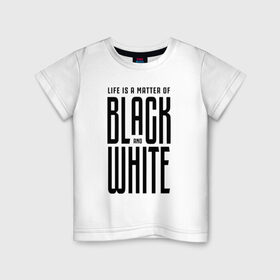 Детская футболка хлопок с принтом Juventus - Live! в Петрозаводске, 100% хлопок | круглый вырез горловины, полуприлегающий силуэт, длина до линии бедер | Тематика изображения на принте: 0x000000123 | black and white | juve | juventus | юве.ювентус