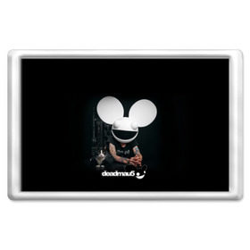 Магнит 45*70 с принтом Deadmau5 в Петрозаводске, Пластик | Размер: 78*52 мм; Размер печати: 70*45 | dead | deadmau5 | dj | electro | house | joel | mouse | progressive | thomas | zimmerman | дедмаус | джоэль | диджей | мёртвая | мышь | прогрессив | томас | хаус | циммерман | электро