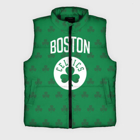 Мужской жилет утепленный 3D с принтом Boston Celtics в Петрозаводске,  |  | boston | boston celtics | celtics | бостон | бостон селтикс