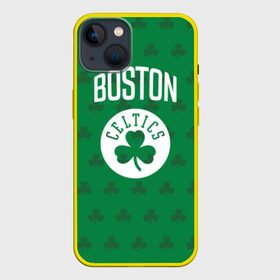 Чехол для iPhone 13 с принтом Boston Celtics в Петрозаводске,  |  | boston | boston celtics | celtics | бостон | бостон селтикс