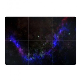 Магнитный плакат 3Х2 с принтом Космическое сияние в Петрозаводске, Полимерный материал с магнитным слоем | 6 деталей размером 9*9 см | galaxy | nebula | space | star | абстракция | вселенная | галактика | звезда | звезды | космический | планеты