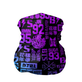 Бандана-труба 3D с принтом BTS в Петрозаводске, 100% полиэстер, ткань с особыми свойствами — Activecool | плотность 150‒180 г/м2; хорошо тянется, но сохраняет форму | bangtan boys | bt21 | bts | bts army | bts stickers | j hope | jimin | jin | jungkook | k pop | rap monster | rapmon | suga | v | бтс | корея | стикеры bts