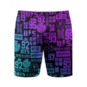 Мужские шорты 3D спортивные с принтом BTS в Петрозаводске,  |  | bangtan boys | bt21 | bts | bts army | bts stickers | j hope | jimin | jin | jungkook | k pop | rap monster | rapmon | suga | v | бтс | корея | стикеры bts