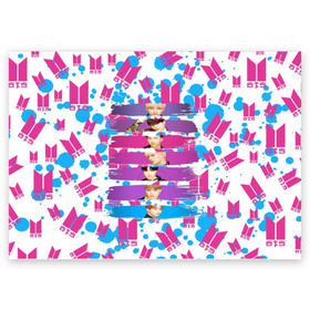 Поздравительная открытка с принтом Bts Lover Yourself в Петрозаводске, 100% бумага | плотность бумаги 280 г/м2, матовая, на обратной стороне линовка и место для марки
 | Тематика изображения на принте: bangtan | boy | j hope | jimin | jin | jungkook | korea | luv | rm | suga | v | with | бтс | кей | поп