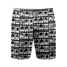 Мужские шорты 3D спортивные с принтом BTS Pop art в Петрозаводске,  |  | Тематика изображения на принте: bangtan | boy | j hope | jimin | jin | jungkook | korea | luv | rm | suga | v | with | бтс | кей | поп
