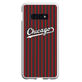 Чехол для Samsung S10E с принтом Chicago Bulls classic в Петрозаводске, Силикон | Область печати: задняя сторона чехла, без боковых панелей | Тематика изображения на принте: chicago bulls | nba | нба | чикаго